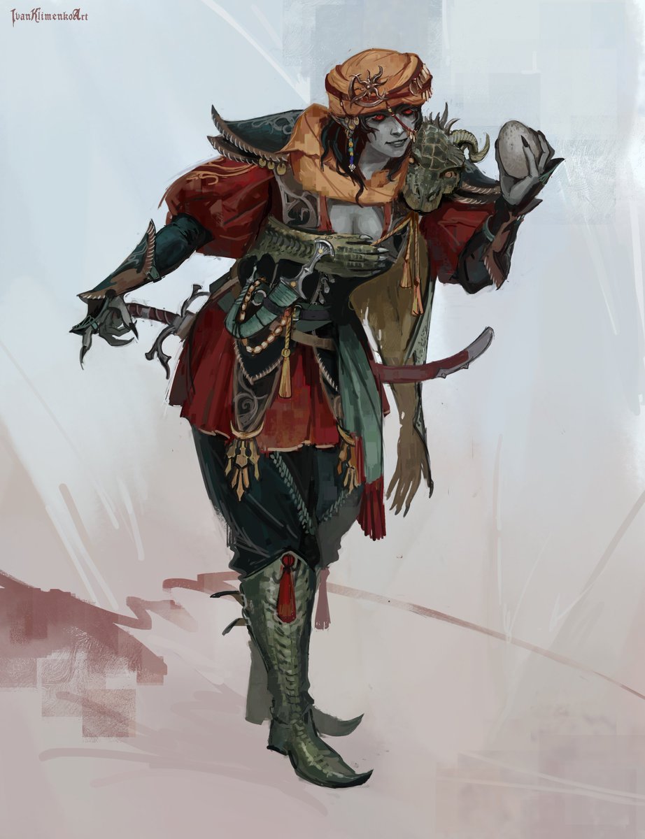 IvanKlimenkoart's tweet photo. Dunmer and argonian parts 1, 2, 3
#tes #morrowind https://t.co/OlfAS0fRz5