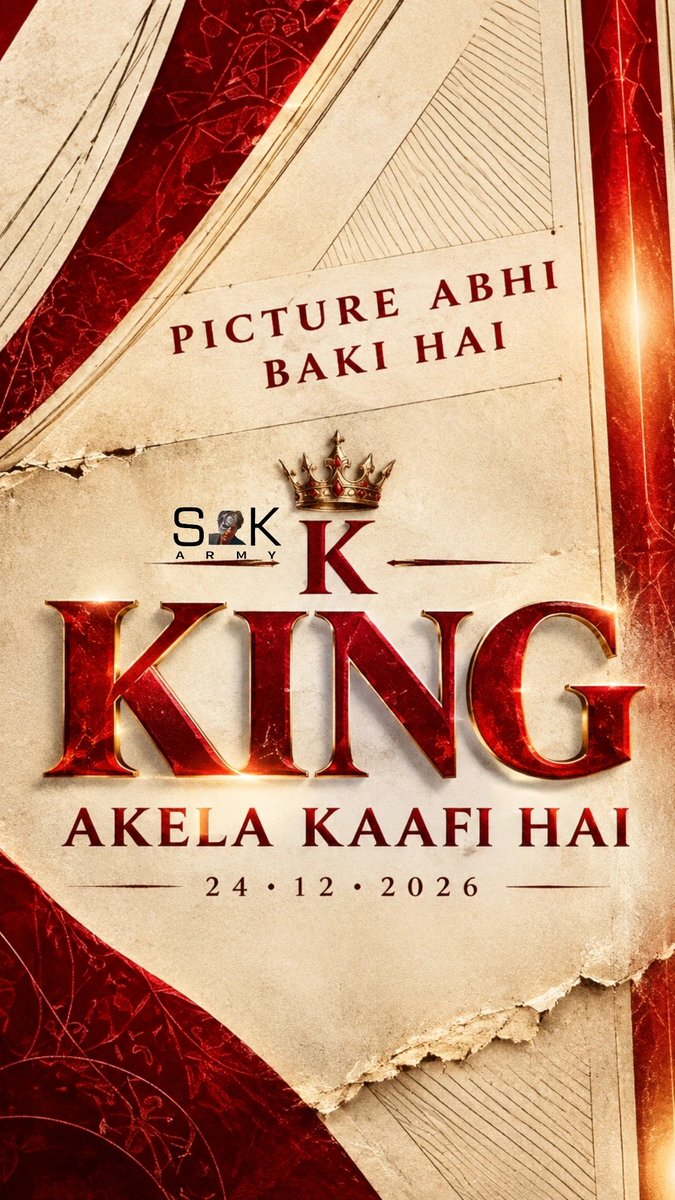 Akheb_srk's tweet photo. PICTURE ABHI BAAKI HAI , KING AKELA KAAFI HAI 👑
@iamsrk @pooja_dadlani 
@KarunaBadwal @RedChilliesEnt @TeamSRKsArmy https://t.co/wCxjybg3Uq