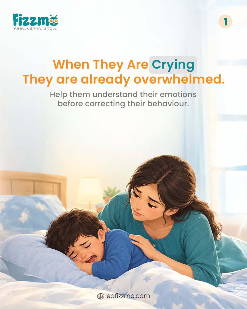 fizzmo1234ft's tweet photo. Before you scold, pause. 💛

Ask: “What is my child trying to communicate?”

Understanding first. Correction when needed. Calm responses help children grow emotionally strong.

#Fizzmo #PositiveParenting #GentleParenting #EmotionalIntelligence https://t.co/agg29wb5c9