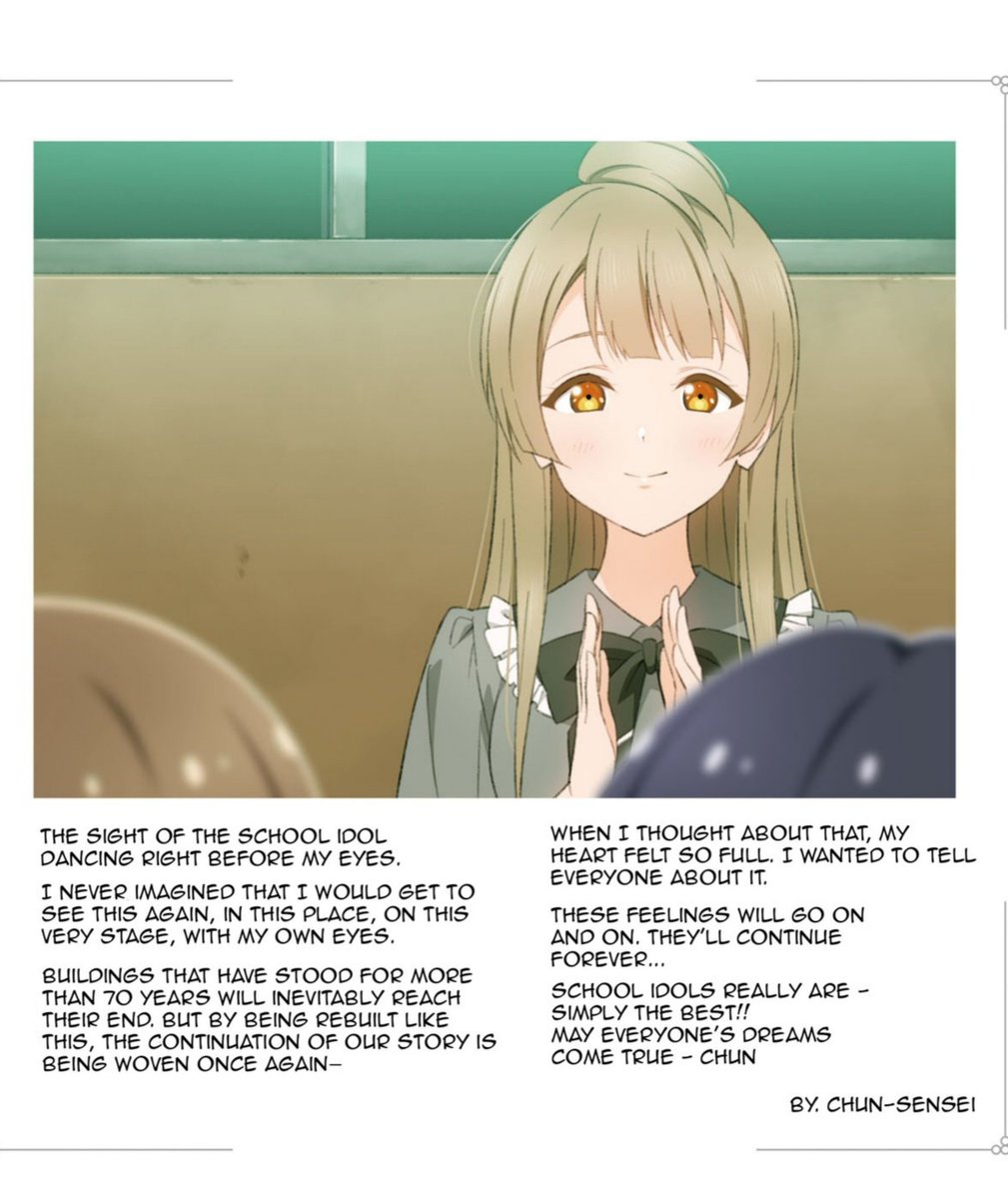 Vicente23gr's tweet photo. Kotori Minami se convierte oficialmente en el único personaje de µ's en aparecer directamente como adulta en otra generación de Love Live

Kotori se convirtió en maestra en IKIZULIVE 

Y justamente hace unos días estábamos hablando de ella en otras publicaciones xd https://t.co/VqUoxZBdyM