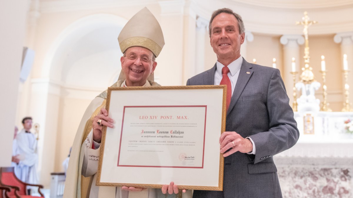 CatholicRelief's tweet photo. Congratulations to Sean Callahan, president and CEO of Catholic Relief Services, on receiving the Order of St. Gregory the Great. This honor recognizes nearly 40 years of faithful service to people facing poverty &amp; humanitarian crises worldwide. We're grateful for his leadership. https://t.co/jKUFEcV4p6