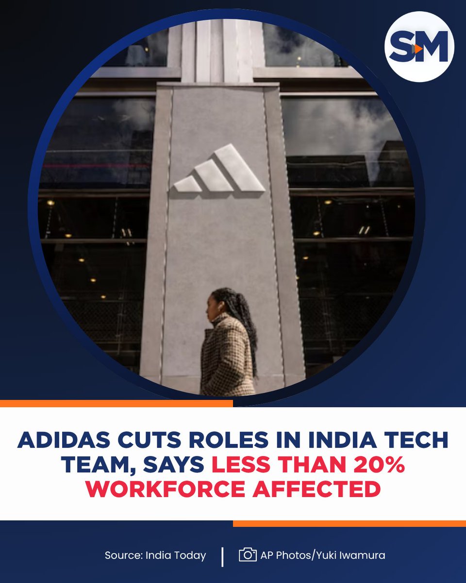 Sports_Mandate's tweet photo. Adidas has cut roles within its India Technology organization as part of a restructuring aimed at simplifying its operating model and strengthening key technology capabilities.

#Adidas #Decathlon https://t.co/GkAEzTgfoq