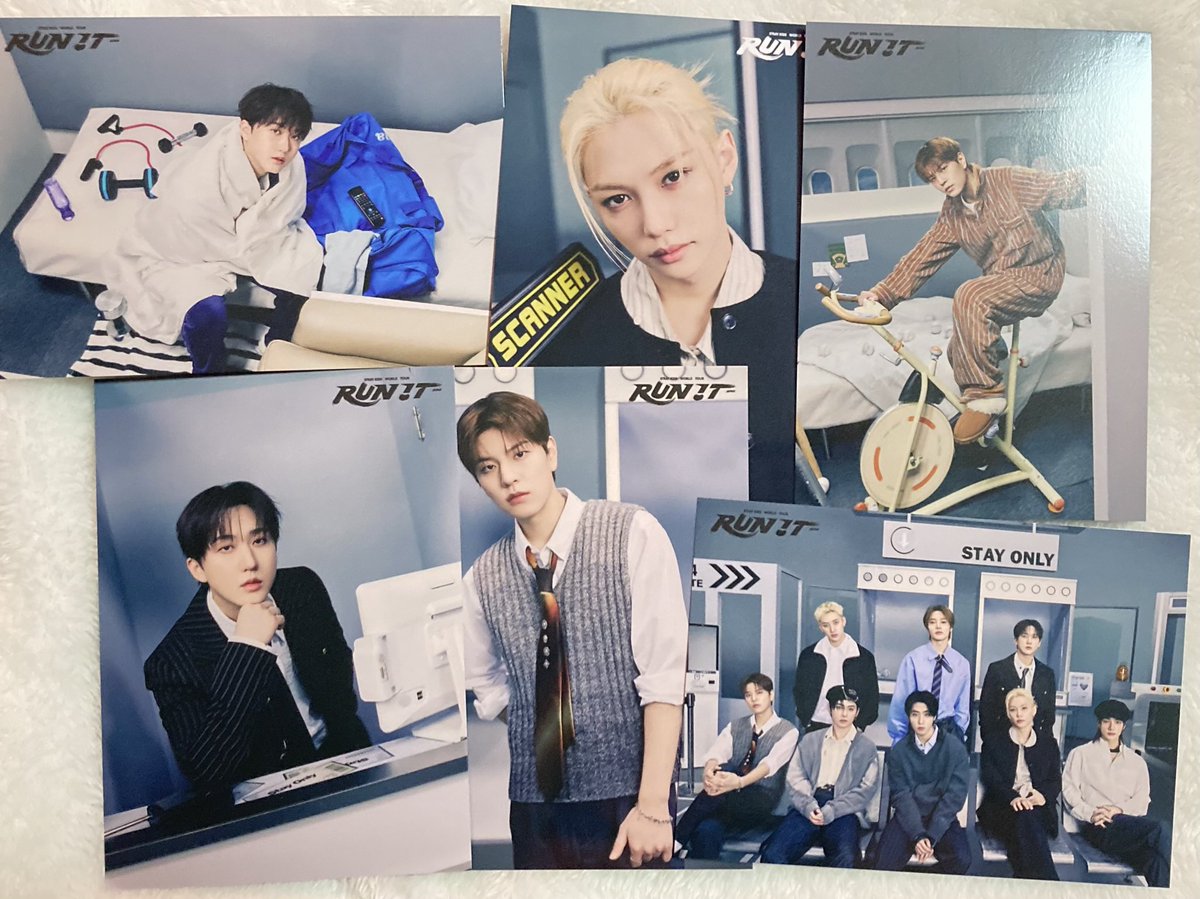 in28yy's tweet photo. Stray Kids スキズ RUNIT ラントレ 交換

譲：1枚目 チャンビン フィリックス スンミン オール
求：2枚目 アイエン（💯）

オール⇄オール、おまとめ優先
郵送・京セラ両日手渡し
お声がけお待ちしております🍀 https://t.co/msL0RCkMY2