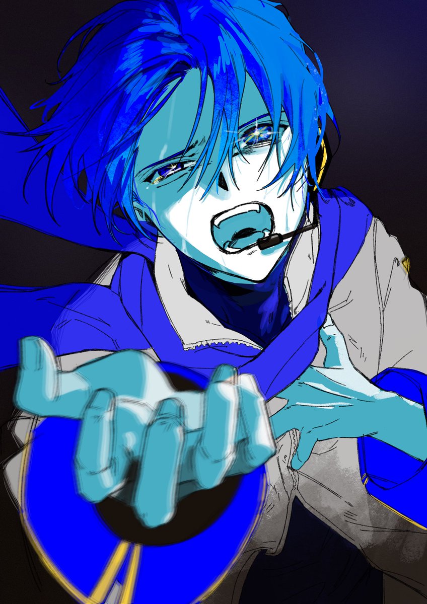 huji_yori's tweet photo. #KAITO 
wip https://t.co/JksJUl27E5