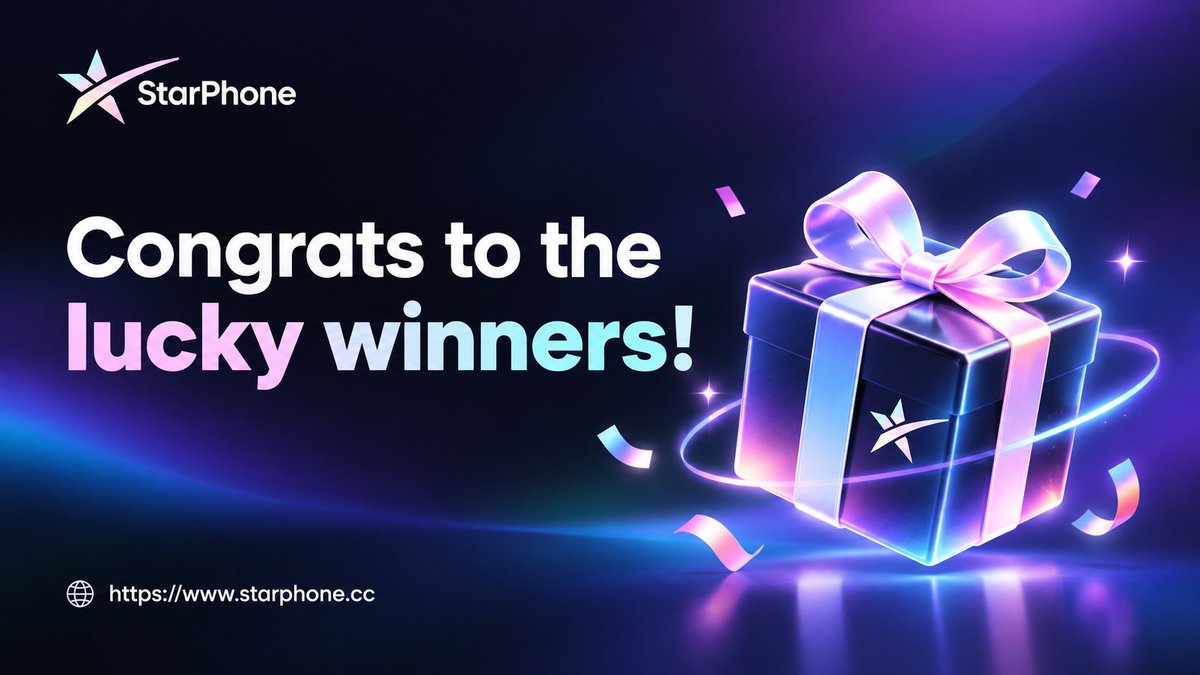 StarPhoneAI's tweet photo. 🎉 Congratulations to 66 lucky winners!
Thank you to everyone who participated in the StarPhone TG Bot Airdrop Campaign. Each winner will receive a reward of 3 USDT! 💰

📋 Winner List: https://t.co/lHLGbyaYPu
⏰ Rewards will be distributed within 24 hours.
#StarPhone #Web3 #AI https://t.co/eOSxde2OdQ