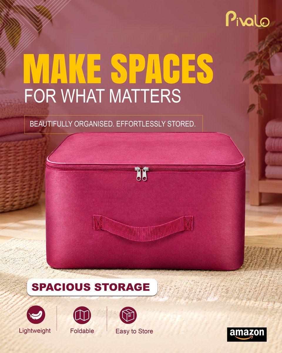 pivalostore's tweet photo. Make space for what matters. ✨

The Pivalo Spacious Storage Organizer keeps your essentials neatly stored with a lightweight, foldable design.

Less clutter. More space.

#Pivalo #HomeOrganization #SmartStorage https://t.co/hmYVd40w40