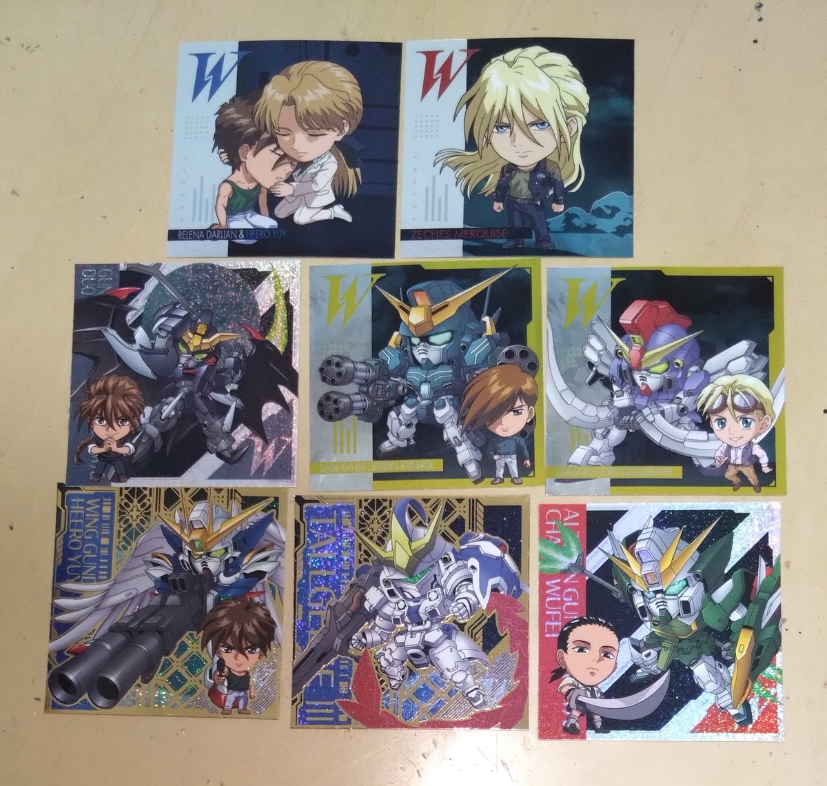 shitotoreka's tweet photo. 機動戦士ガンダム
シールウエハース6
決別の鬨

人気シリーズが優遇されるのはしょうがないけどね・・・自分が好きなVガンダムはい��かラインナップに入るのだろうか！

#ガンダム https://t.co/k3OZUWYQjQ