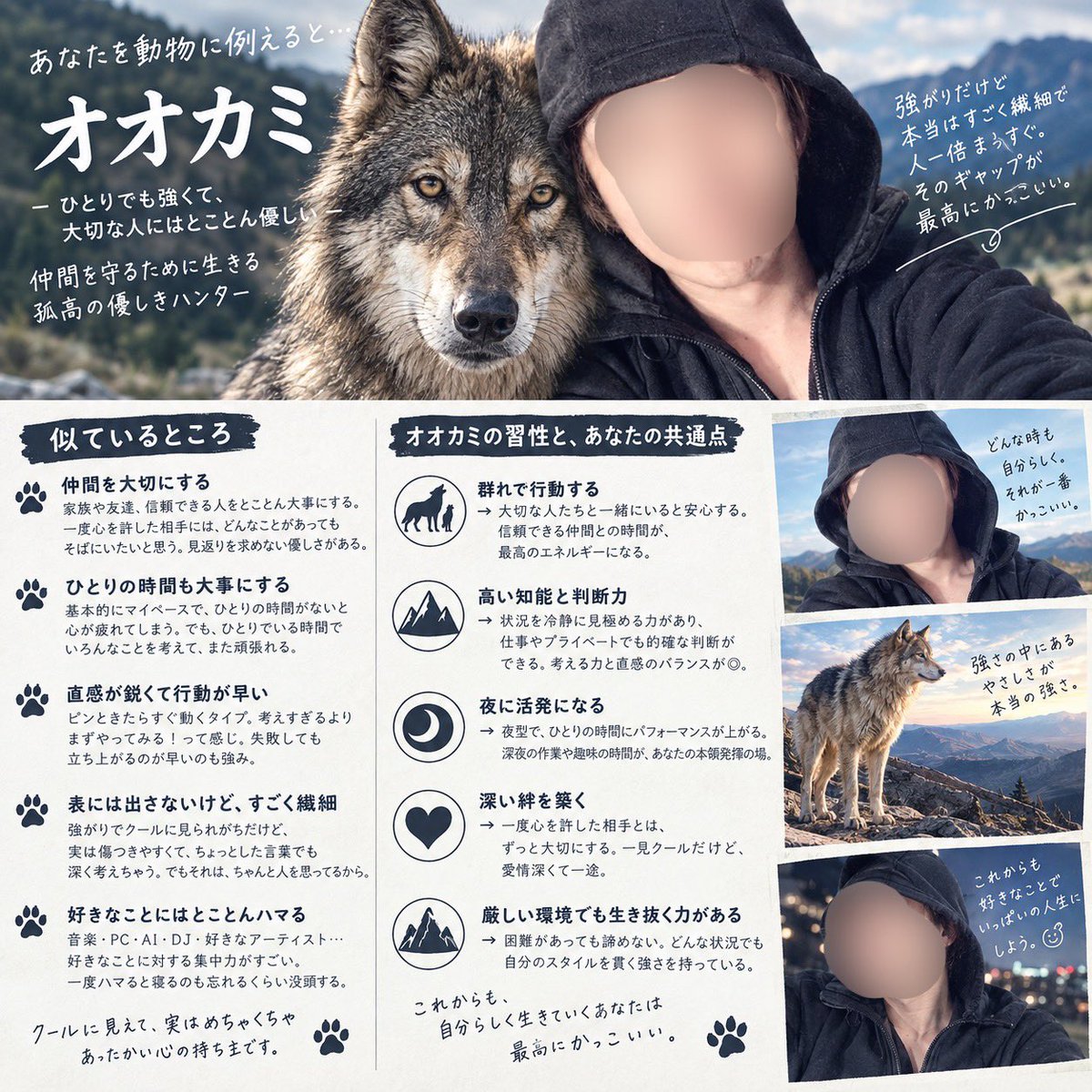 789Mikoto's tweet photo. やっと作り方わかったー！！
どっちも本人だけど写真の雰囲気で変わるのね😂 https://t.co/wDSktt9mcn