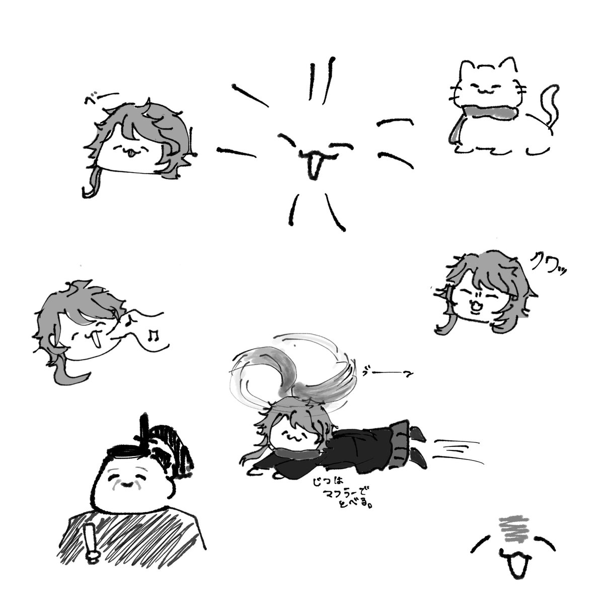 aries_aq22's tweet photo. 三郎国宗の髪が‼️描けません‼️😊👊 https://t.co/uXcgrgVv26