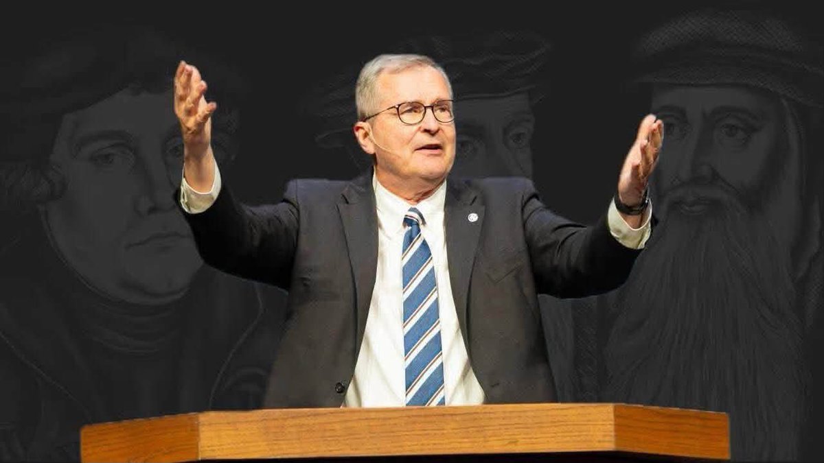 RefBapNet's tweet photo. Joel Beeke will be preaching OPEN TO THE PUBLIC (Sept 21-23) in McKinney, TX (DFW), Mon, Tues, Wed @ 7pm at The Parkway Church during The RBNet GA.  
YOU’RE INVITED!
Mon – – persevering thru the beginning years
Tues – – coping with criticism over the yrs
Wed – to the end of yrs https://t.co/yMdIxjtvqh