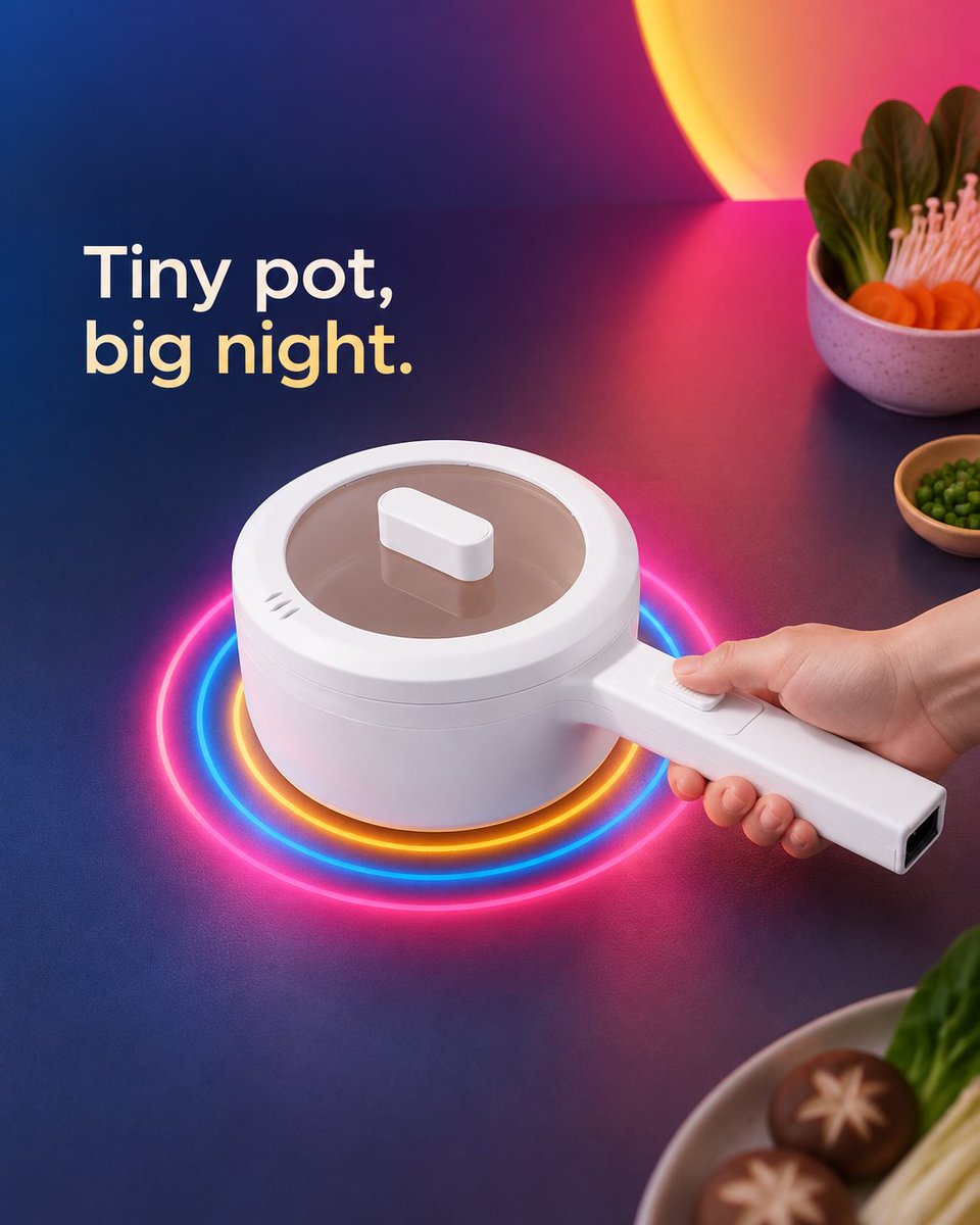 roonoslloyd's tweet photo. 2L Multi-Function Electric Cooker for $19.95 — compact, versatile, and safe with thermostatic heating and anti-scald handle. Perfect for shabu-shabu for two or quick weeknight stir‑fries. Make cooking easier. #HomeCooking #KitchenGadgets Tap the link in bio. https://t.co/VHTZsxYbIS