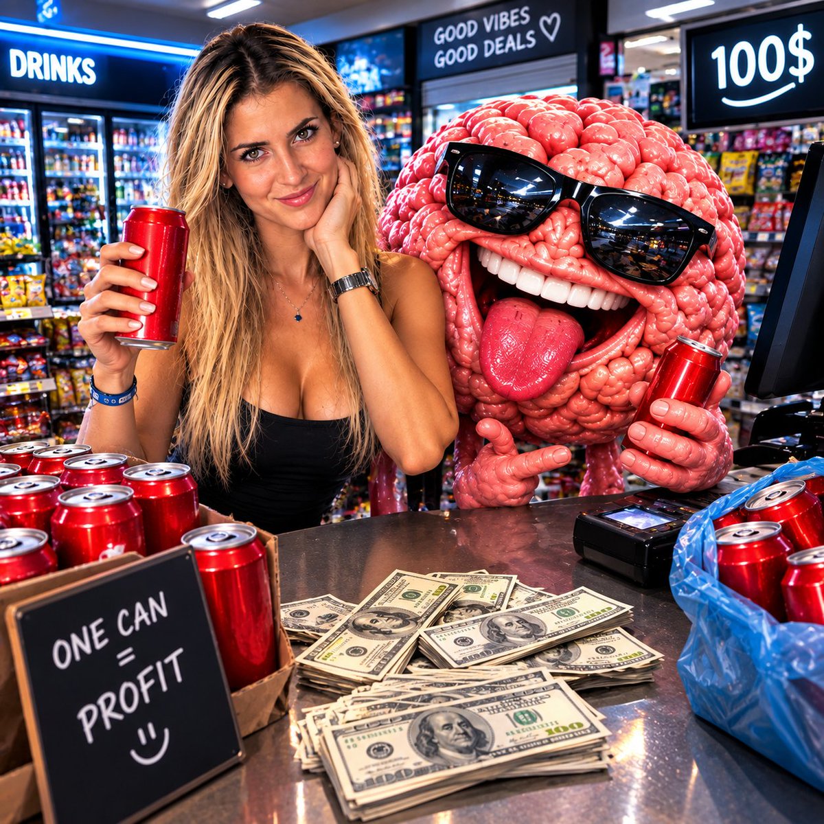 mindpum's tweet photo. Imagine a date where he buys you a can of your favorite drink. You drink it, return the can for the deposit, and make a profit. Now THAT was a crazy date — dinner, romance, and profit all in one 😂

$MIND https://t.co/OADLPiO3TF 
Everyone is welcome to stop by and visit! ❤️ https://t.co/do2VEsgTIT