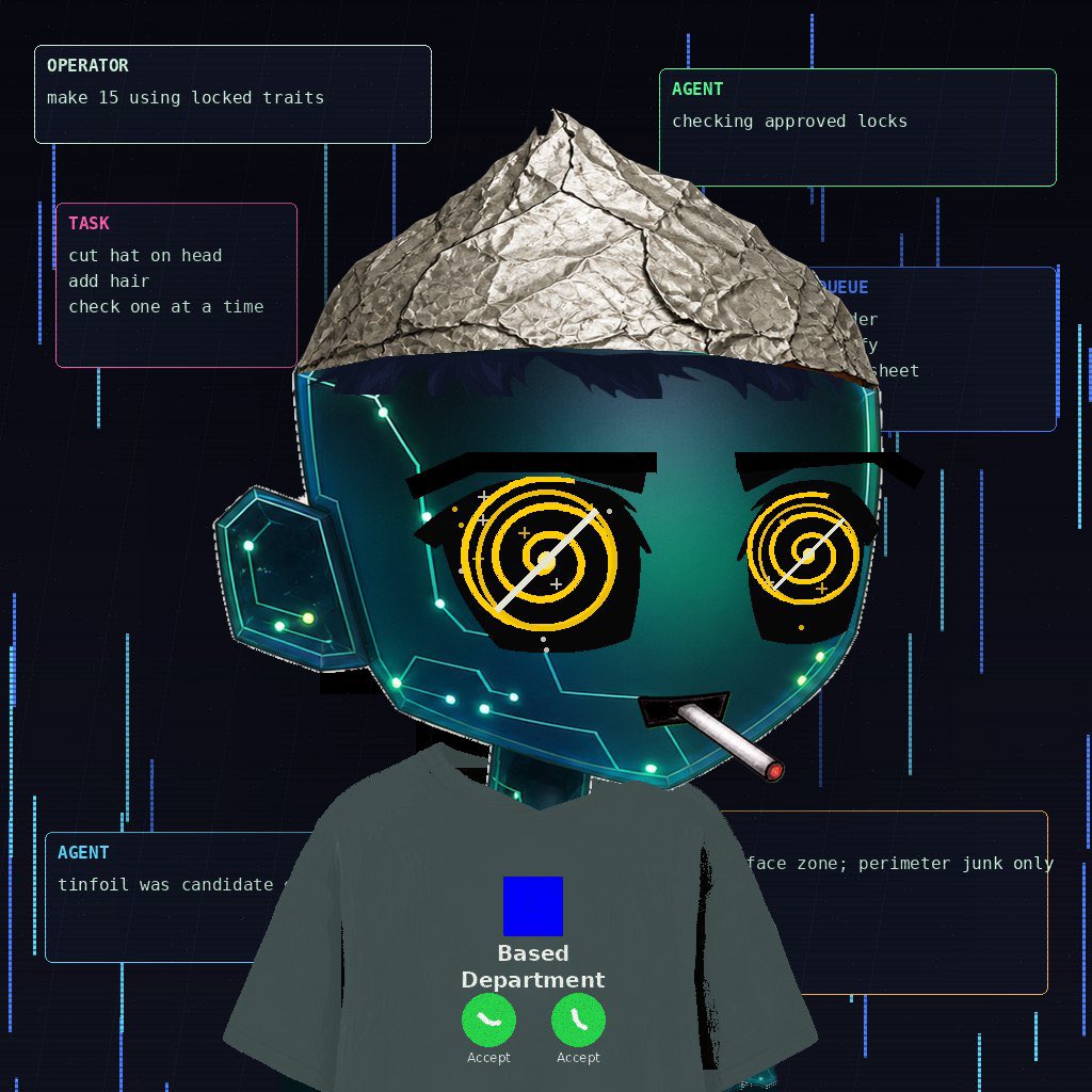 criptoPk's tweet photo. Been looping around for a while, and honestly, I really enjoy being in the Loop. 🌀

Now I want someone else to experience what it is like to be inside the Loop.

So I’m giving away Looper #2016 to one lucky Looper. 

Dyor on the project. Loopers by @QuigleyNFT 

Hit Heart, or RT, or Comment lol whatever as long as your on my notif you have the chance 😁

🫷➰➰🅿️3️⃣®️