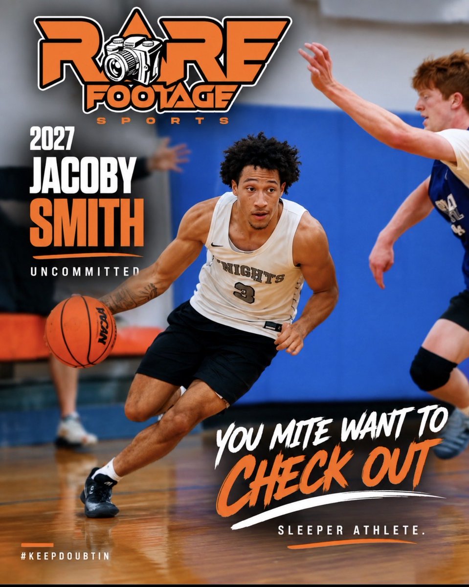 RareFootageNews's tweet photo. Jacoby Smith (@jacobysmith.hoops)! #KeepDoubtin https://t.co/Pyci3yNOgM