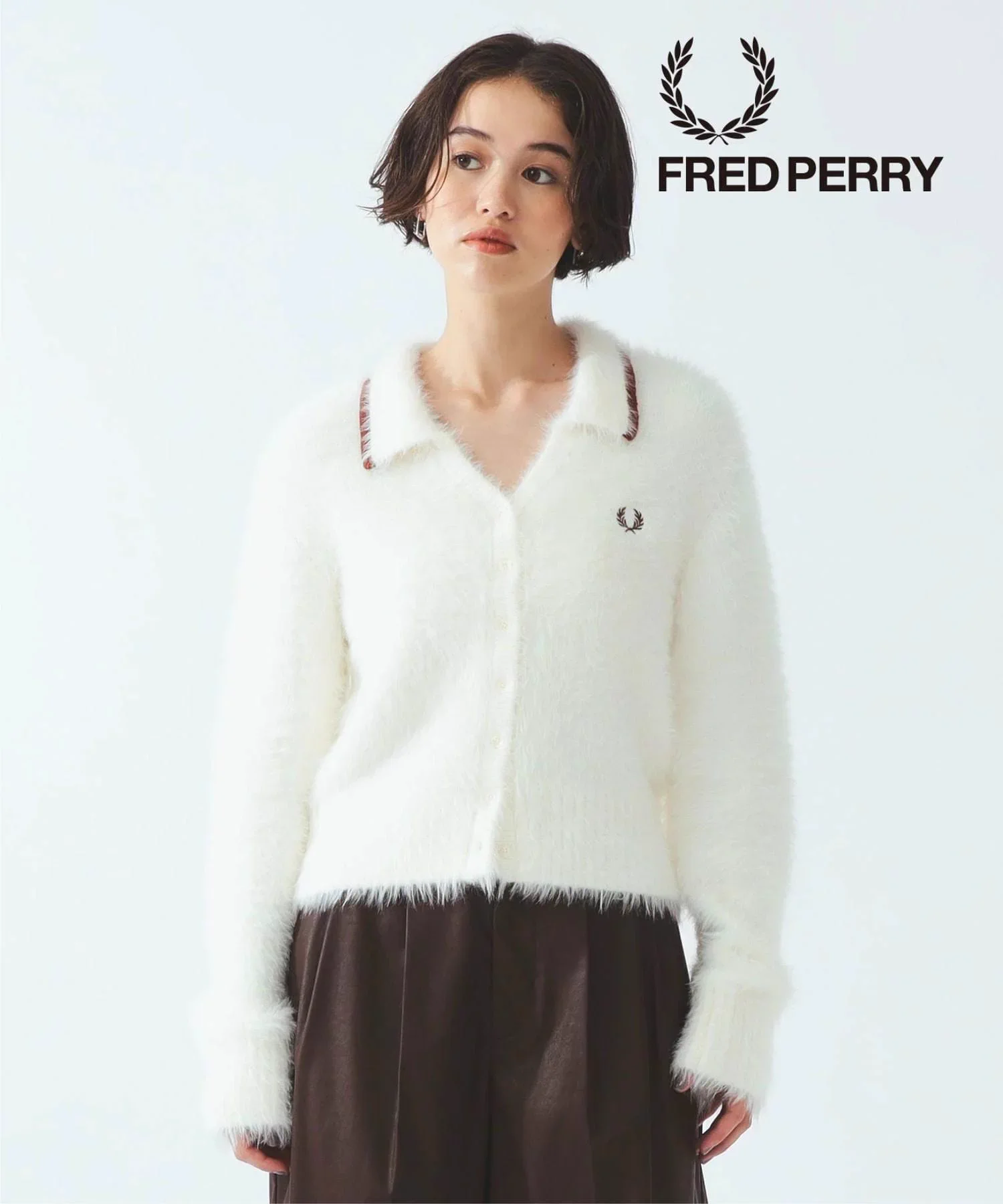 じゅん　FRED PERRY × BEAMS 別注カーディガン 泳 on X: 