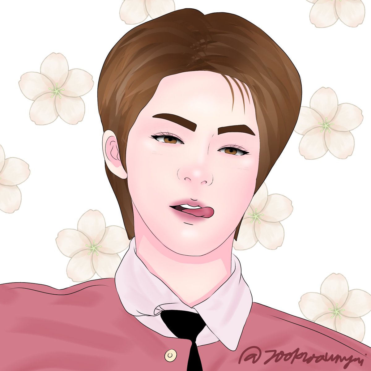 jookkroounyai's tweet photo. I fell for this picture, omg my son so pretty 😍 Hope you like my quick drawing hehehe 

JOOKKROO WITH EVERPINK
#EVERPINKxJJJookkroo
#JJ_rcp https://t.co/SWg1OkO0d2