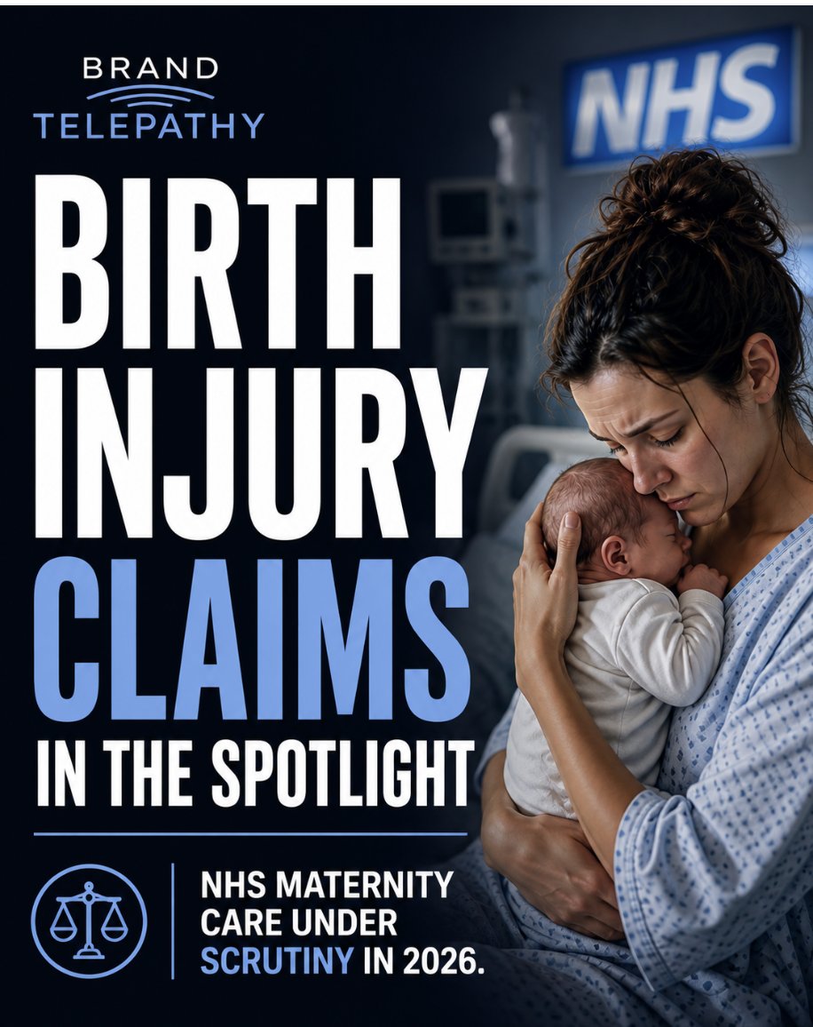 DemandCreate's tweet photo. NHS Maternity Care Crisis! More than 500 mothers and babies suffered potentially avoidable harm at a single NHS trust. Birth injury claims remain one of the most closely watched areas of clinical negligence litigation. #ClinicalNegligence #BirthInjury #PersonalInjury https://t.co/QDXbEvTS2M