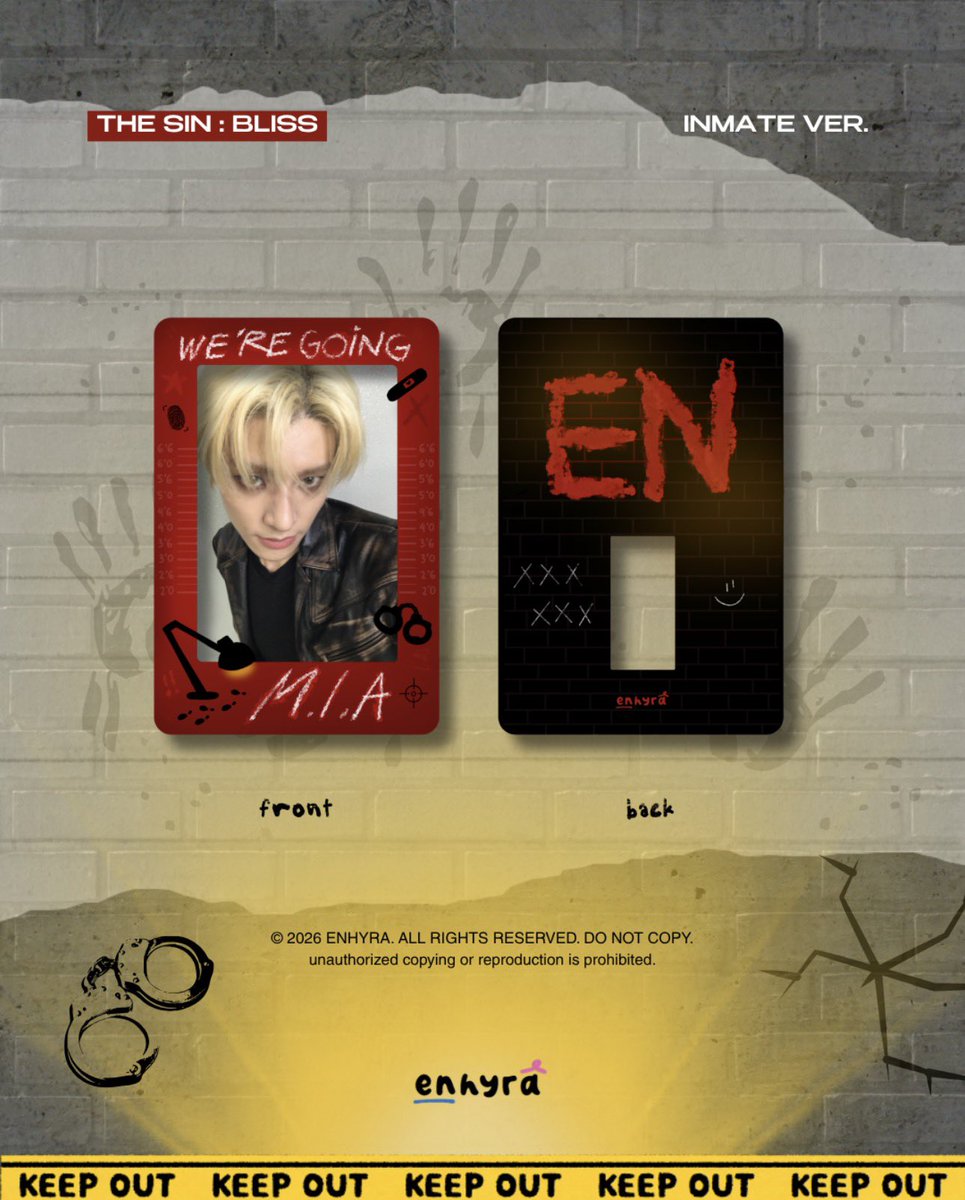 enhyra_id's tweet photo. OPEN PRE ORDER  “THE SIN : BLISS” photocard holder by enhyra ✨

pre order by gform : 
https://t.co/QSuu6hZene

close po : 25 september 2026

for ww shipping / hosting, please dm to order ♥︎ https://t.co/BnjCuqnVjG
