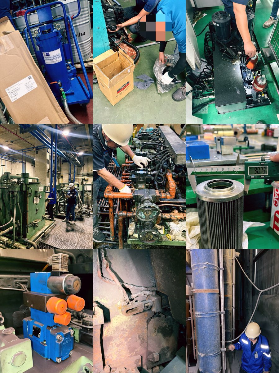 Pxinttw's tweet photo. ครึ่งเดือนนี้ทำเจคอะไรไปแล้วบ้าง Power unit tank, Hyd./Pneu. cylinder, Oil purify, Heat exchanger, Spare parts ect.

ยังมี สำรวจ ติดตั้ง เก็บตัวอย่าง ขับรถ ติดต่อลูกค้าใหม่ ติดตามลูกค้าเก่า เสนอราคา เคลียร์สเปค เปิดบิล ส่งของ สั่งของ สั่งผลิต ตรวจแบบ ติดตามงาน/ใบเสนอราคา อมรม เขียนรีพอร์ต เอกสารภายในและอื่น ๆ อีกมากมาย

ทำงาน 8 ชม./วันไม่น่าจะพอ แบกมาต่อที่บ้านตลอด🫠