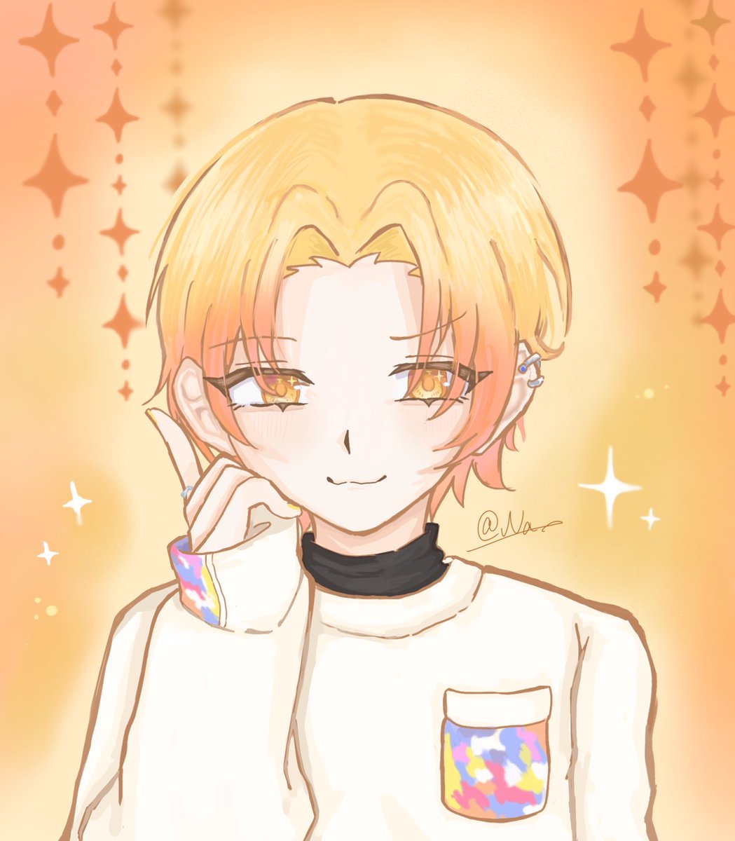 nauRaight's tweet photo. ✨️ 𝙷𝚎𝚕𝚕𝚘 𝙶𝚘𝚘𝚍 𝙳𝚊𝚢 ✨️

これから色々絵を描きます🎶
よければ見ていってください

#初投稿
#prsk_fa #天馬司 https://t.co/YXGbi6BHyQ