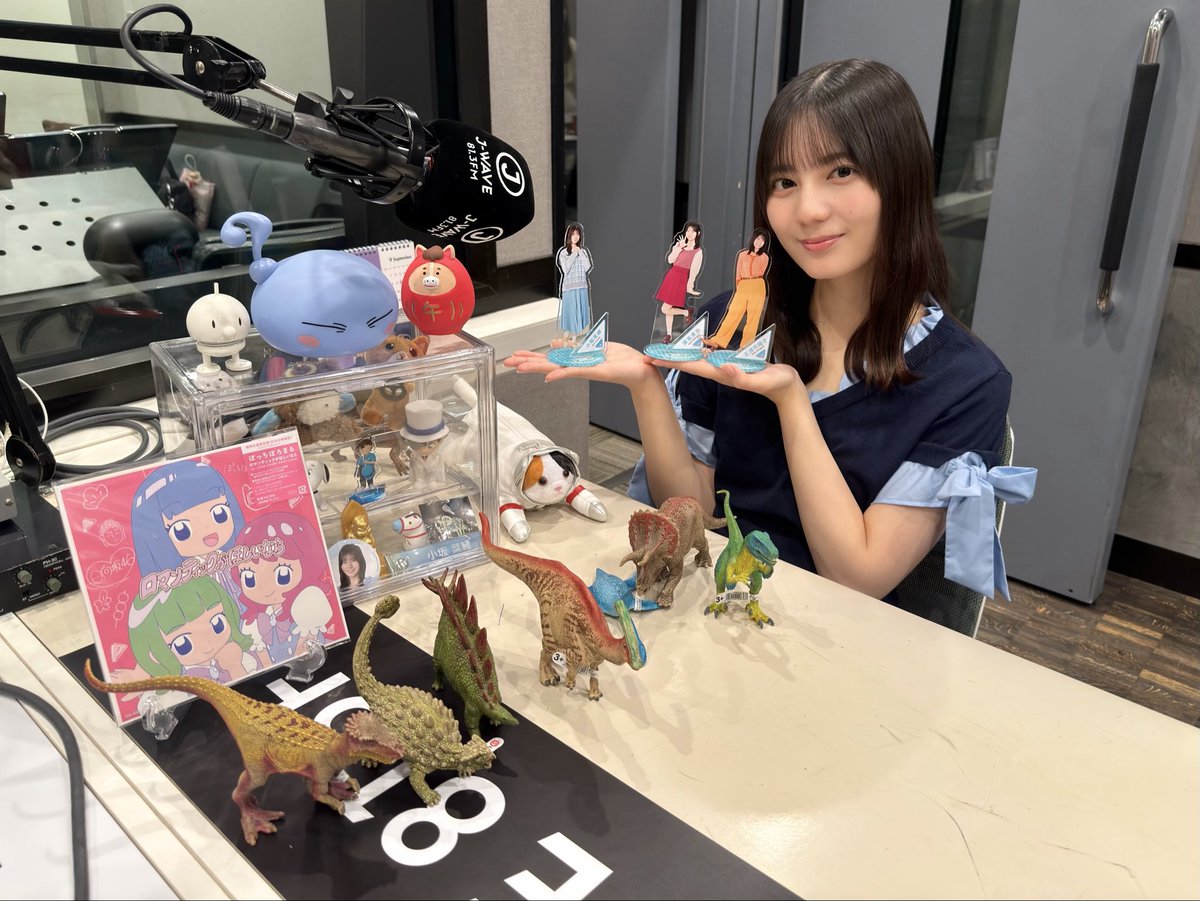 hinatazaka46's tweet photo. 本日9月18日(金)24:00～
J-WAVE「SONY SONPO QUEST FOR THE FUTURE」に

#小坂菜緒 がレギュラー出演いたします🦖📻

ぜひお聴きください☀
https://t.co/HyTYzJIRHO

#nao813
#日向坂46 https://t.co/1OS5EpMuWJ