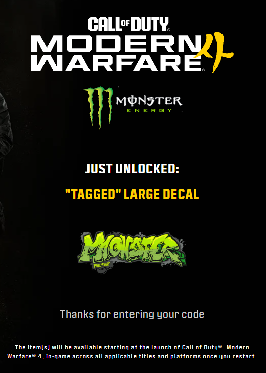 CODWarfareForum's tweet photo. As a Thank you 40K Followers, I have two Full sets of Monster codes for #MW4 to give away.

To enter the give away all you need to do, is follow me, like and share and also give @TradingWhotton a follow.

Thank you again :) https://t.co/ugzCu9ZmvU