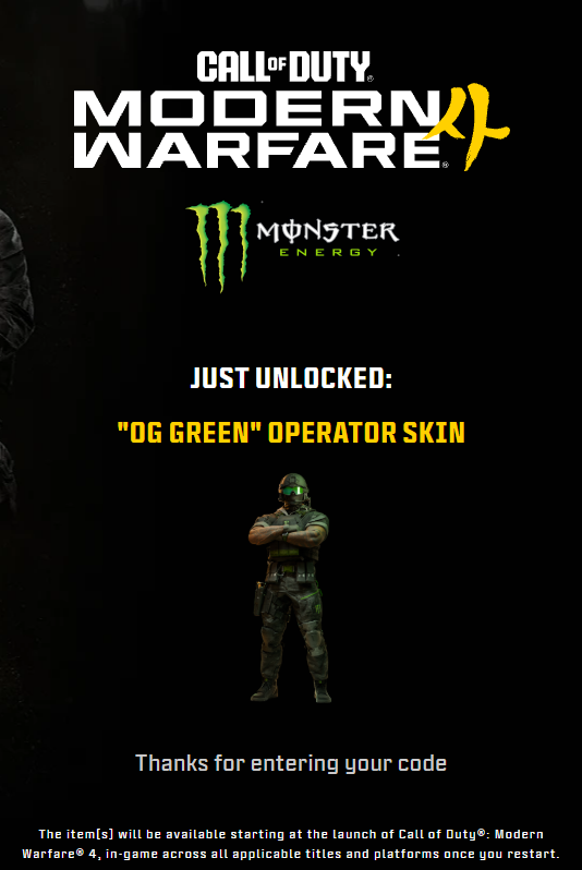 CODWarfareForum's tweet photo. As a Thank you 40K Followers, I have two Full sets of Monster codes for #MW4 to give away.

To enter the give away all you need to do, is follow me, like and share and also give @TradingWhotton a follow.

Thank you again :) https://t.co/ugzCu9ZmvU
