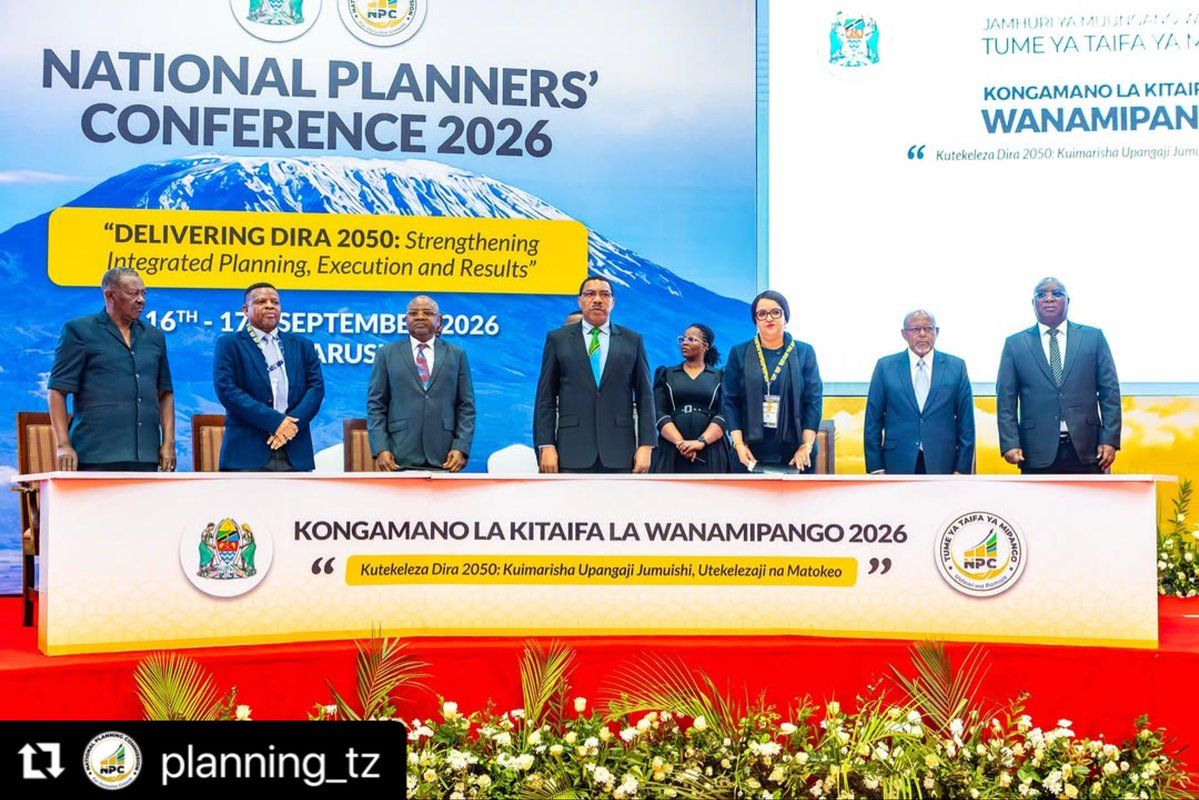 FSDTanzania's tweet photo. We were delighted to participate in this year’s National Planners’ Conference, hosted by the National Planning Commission, which provided an important platform for sharing and discussing practical approaches to delivering the ambitions of DIRA 2050.

The conference brought together stakeholders from the public and private sectors to explore the priority areas outlined in DIRA 2050, including the role of the domestic financial sector in financing its implementation and unlocking greater private sector investment. Discussions also provided valuable insights into the flagship projects and transformative sectors identified under the framework.

For FSDT, the discussions offered an opportunity to reflect on where support may be needed to advance inclusive finance and financial health for Tanzanians, while strengthening the financial sector’s ability to respond to emerging opportunities.

The conversations also reinforced the importance of FSDT’s market facilitation role in contributing to the realization of DIRA 2050, particularly by supporting the financial sector to mobilize and channel resources towards transformative sectors, while ensuring that financial services create more inclusive economic opportunities and contribute to improved financial health for Tanzanians.
