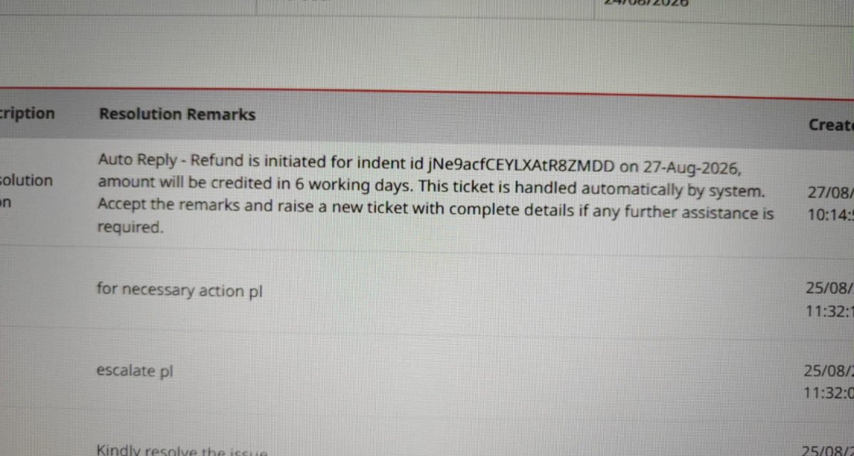 candlediya's tweet photo. Hello @IndiaPostOffice  ticket was raised by post office regarding refund issue . 
But I have still not received the payment back .
Kindly look into the issue . https://t.co/GFMzrRPQIg