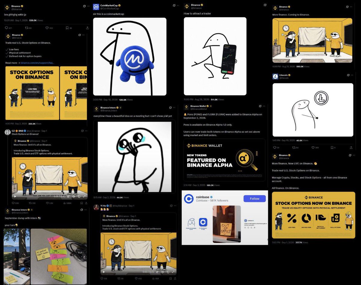 kushgaroo's tweet photo. Don’t fade Meme on @binance breaking ATH from here 🔜 flork-3:native https://t.co/TBaofq7Cvq
