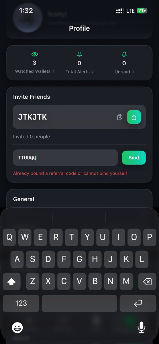 Seyipondis's tweet photo. @Trappwurld Done sir 

Used your code already and it still showing this

0xc9e977850baa16656e1322324c90b979715b6eea https://t.co/wshfsMpUBK