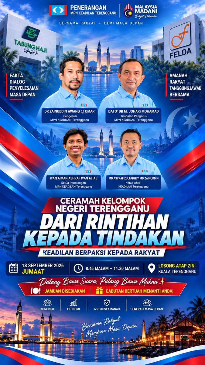 AMKKualaNerus's tweet photo. Malam ini. Jumpa di sana. https://t.co/fN9EXdPnlL