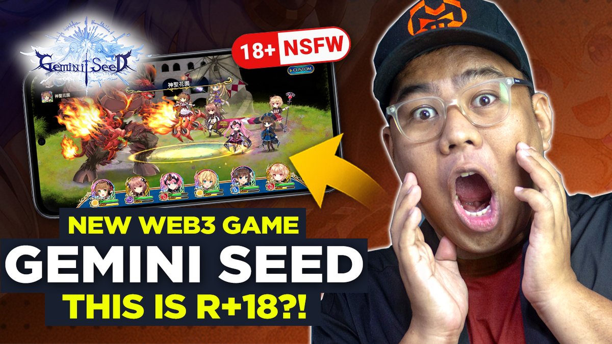 mkplaysgg's tweet photo. ๐ข NEW VIDEO UPLOADED
This NEW Web3 Game is R+18?!
Watch my first impression in this new game in @ONEchain_game called "GeminiSeed"
Watch ๐ฆ https://t.co/f6ruQzgHxa
#GeminiSeed #Subculture #TacticalRPG
#ONEwave #ONE https://t.co/enTZUzZGJO