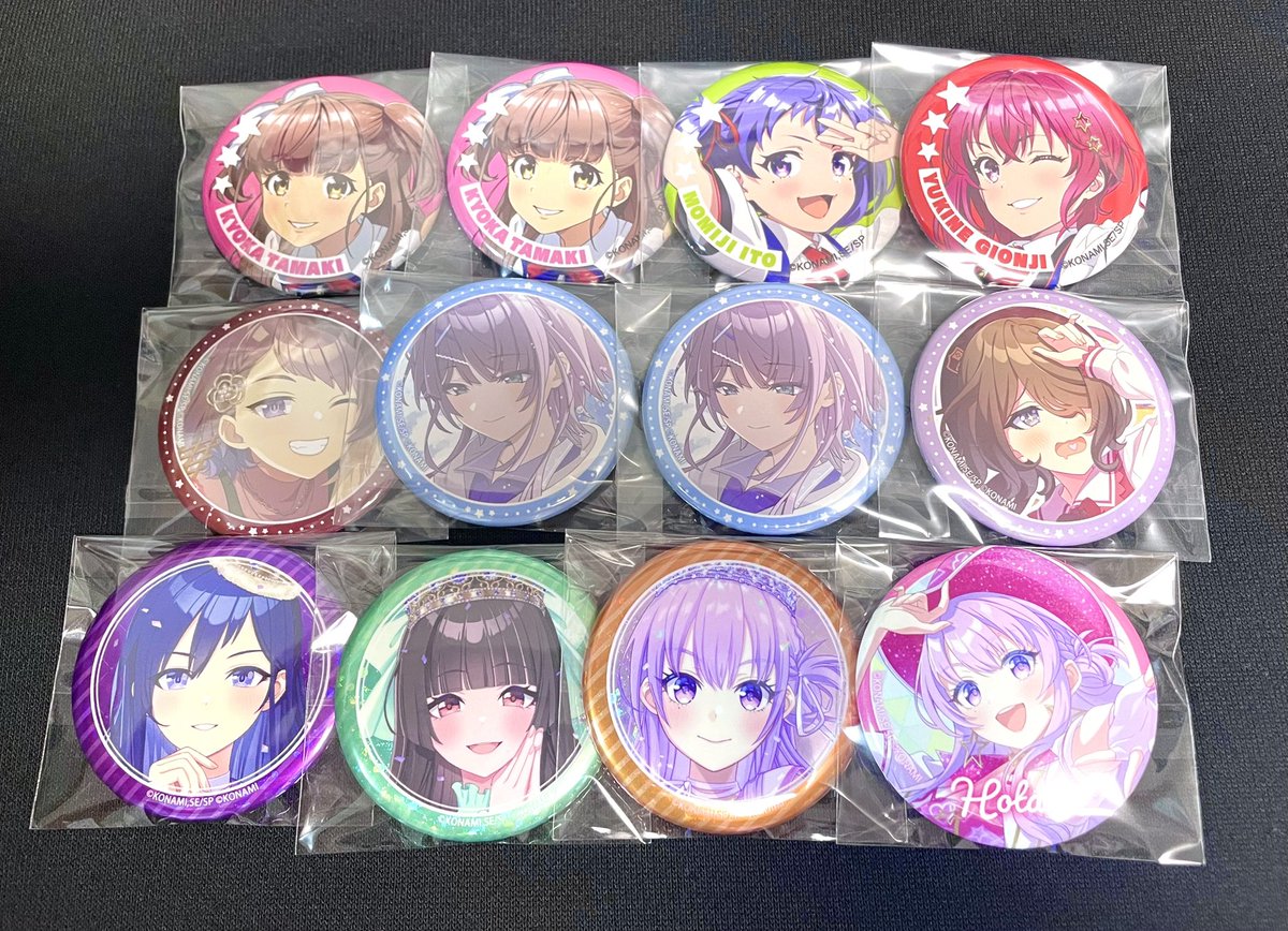 figure_su_ki's tweet photo. 【交換】シャインポスト　缶バッジ

【譲】画像のもの
杏夏、紅葉、雪音、蓮、柔、凪、亜珠花、桃果、螢

【求】BSFイラストの蓮、青葉、絃葉、菜花、柔の缶バッジ各3ずつ

19日(土)の新宿マルイのポップアップショップで交換できます！郵送での交換も大歓迎です！
お気軽にお声がけください🙇‍♀️ https://t.co/UKEGKF2zPy