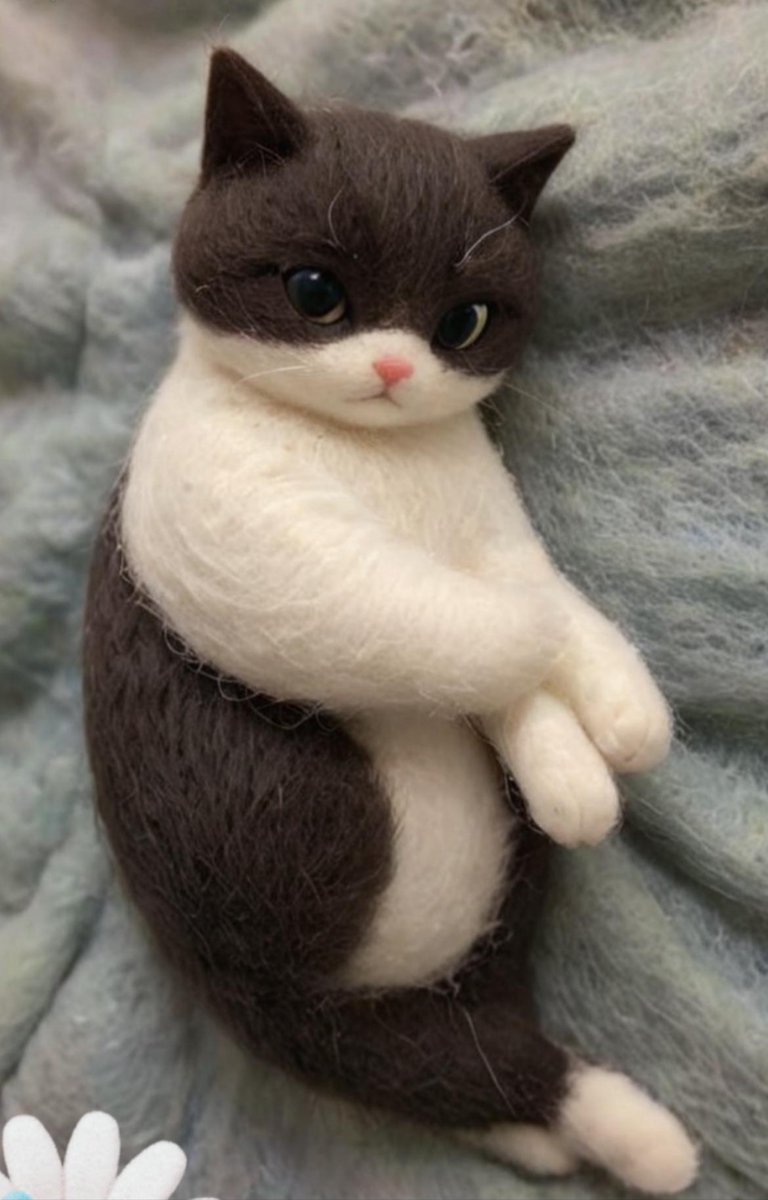 FloydParroh1i's tweet photo. Hoy hice un lindo porta-celular de fieltro con patrones de gato, es perfecto para llevarlo en la bolsa  #ManualidadesHechasAMano， https://t.co/8A33L2OOjx