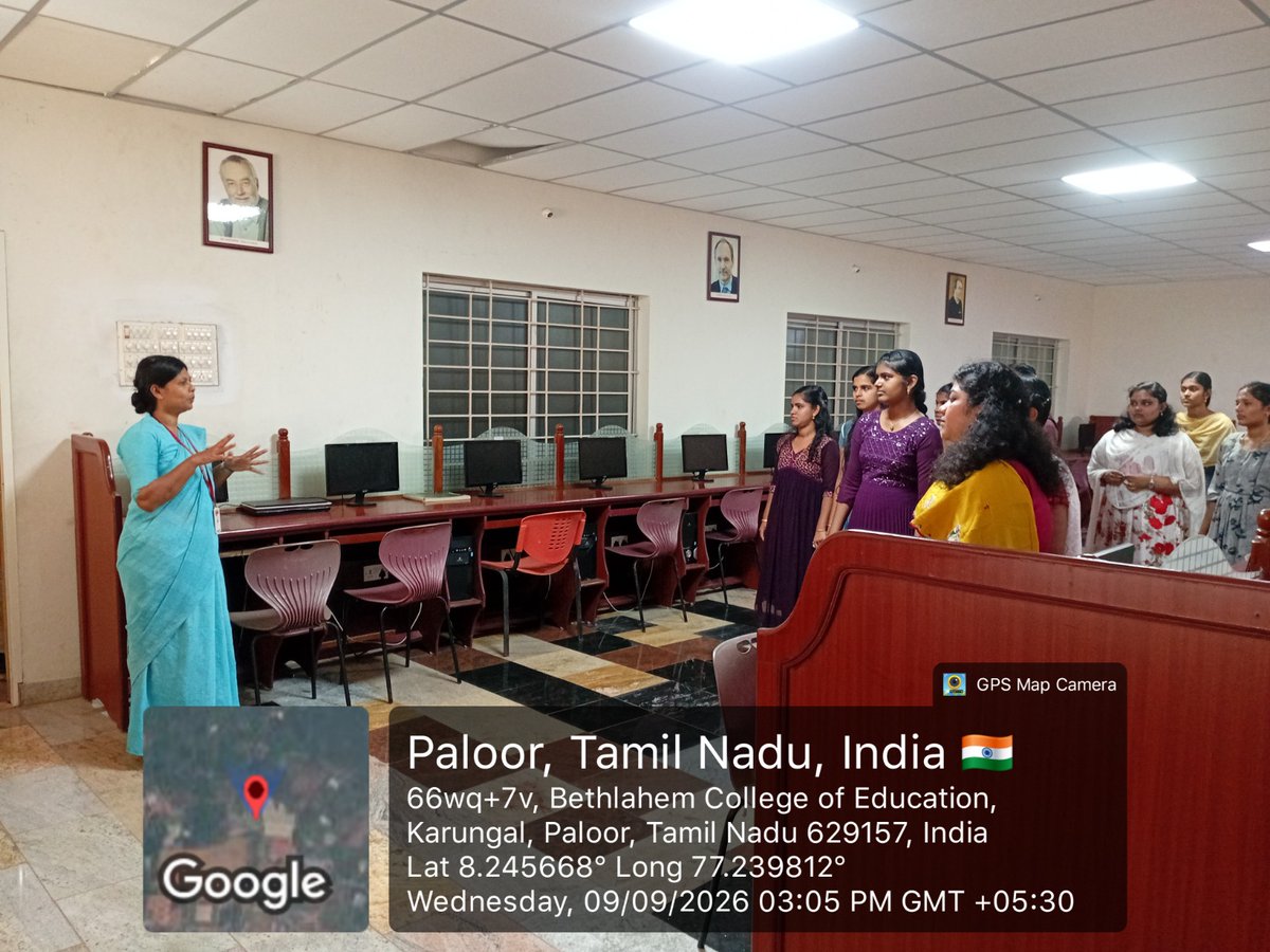 BethlahemB's tweet photo. Bethlahem College of Education organized a Student Induction Programme (SIP) from 1st to 9th September 2026 to orient the newly admitted student teachers to the college community. The programme aimed to familiarize student teachers with the college environment. https://t.co/Lf6PW5S2xH