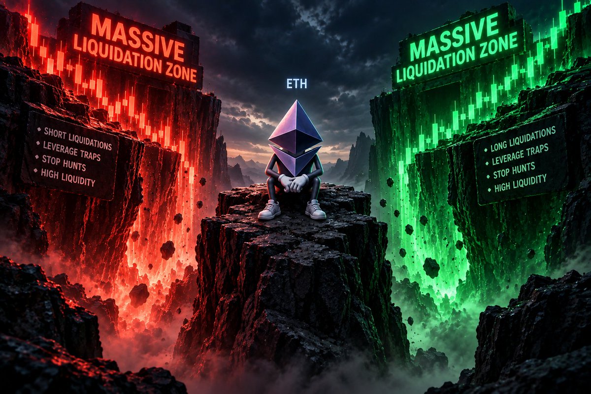PetraSiskova8's tweet photo. @TheMoneyApe ETH sitting between two massive liquidation zones https://t.co/Epe0c20Aww