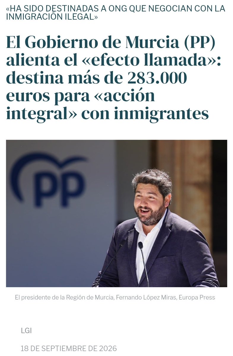 Thomy200261's tweet photo. El PP como siempre que esta solo, hace lo mismo que el PSOE, tirar el dinero de los españoles en llamar a la inmigración que no necesitamos. https://t.co/OF497zLyA2