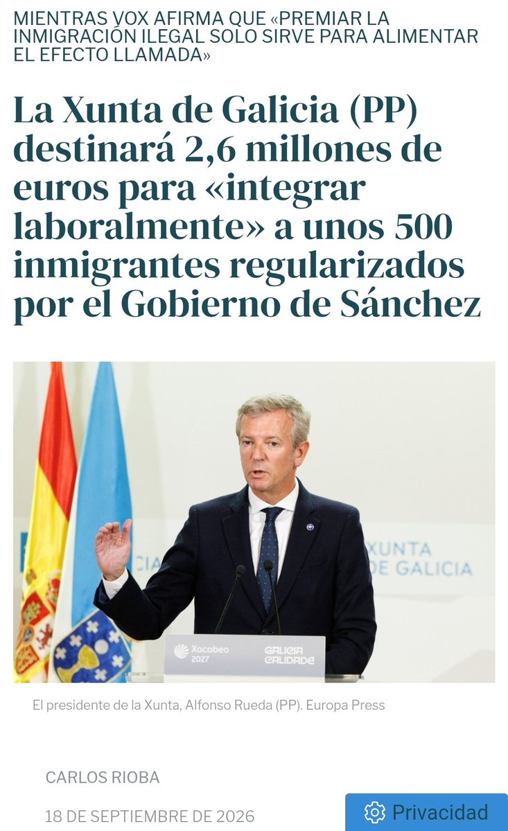 Thomy200261's tweet photo. El PP como siempre que esta solo, hace lo mismo que el PSOE, tirar el dinero de los españoles en llamar a la inmigración que no necesitamos. https://t.co/OF497zLyA2