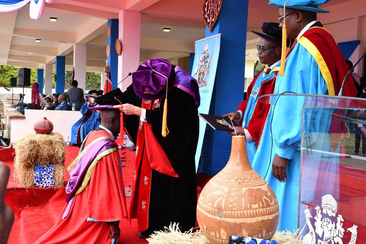 MissMunei's tweet photo. Excellence earns its moment. 🎓Today, we celebrate our newest PhD graduates.
@uonbi
#UoN75thGraduation #UoNClass2026 #SiniUoN #WeAreUoN https://t.co/uysgBo5OGF