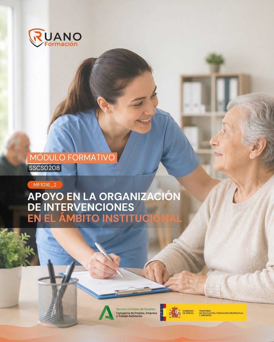 RuanoFormacion's tweet photo. ¿Quieres formarte en el ámbito de la atención sociosanitaria?

El MF1016_2 forma parte del SSCS0208 y cuenta con 100 h de formación.

💻Teleformación tutorizada
📋Examen presencial

#SSCS0208 #MF1016_2 #Formación https://t.co/iRHjUzyWoC