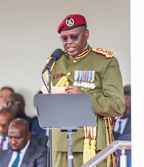 PoliceKE's tweet photo. 50 years. 50 parades. One proud GSU tradition.

Deputy Inspector General KPS Mr. Eliud Lagat welcomed H.E. President Dr. William Ruto to the National Police College Embakasi ‘B’ Campus for the 50th GSU Passing-Out Parade.

He said the Golden Jubilee marks the entry of a new generation of highly trained, specialised officers into the Kenya Police Service, tested in discipline, endurance, leadership and operational skills.

“Carry the lessons from this college into every assignment,” the DIG told the graduands.

To the families, he said: “This is your day too. Their success is yours as well.”