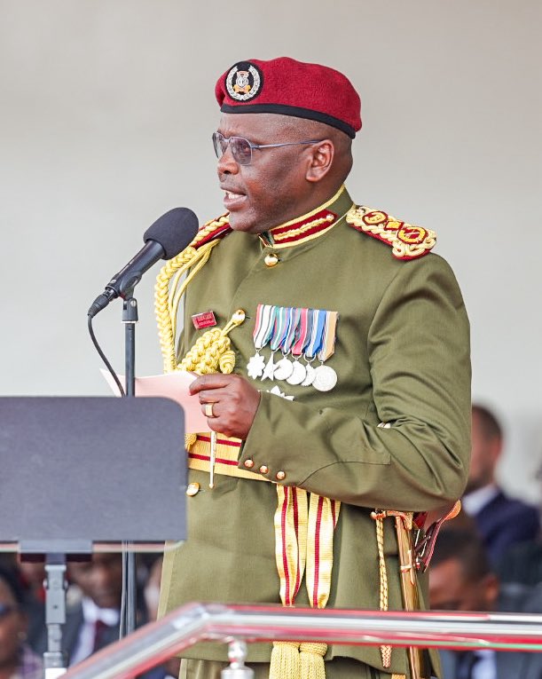 PoliceKE's tweet photo. 50 years. 50 parades. One proud GSU tradition.

Deputy Inspector General KPS Mr. Eliud Lagat welcomed H.E. President Dr. William Ruto to the National Police College Embakasi ‘B’ Campus for the 50th GSU Passing-Out Parade.

He said the Golden Jubilee marks the entry of a new generation of highly trained, specialised officers into the Kenya Police Service, tested in discipline, endurance, leadership and operational skills.

“Carry the lessons from this college into every assignment,” the DIG told the graduands.

To the families, he said: “This is your day too. Their success is yours as well.”
