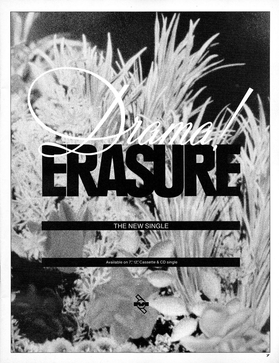 myfizzypop's tweet photo. Back #onthisdayinpop in 1989, #Erasure released their excellent single #Drama! Loved this decadent slice of opulent, over the top yet perfectly delivered pop - with #TheJesusAndMaryChain hollering out "GUILTY" every chance they could. A #wild single choice
https://t.co/dfmiwXZXdP https://t.co/hQyaFfW5M1