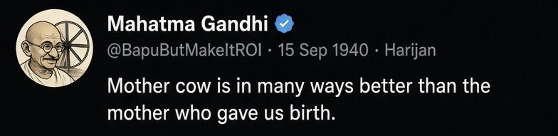 Ex_India1's tweet photo. Gandhi, what a complete fucking dipshit. https://t.co/Q030HzQmmK