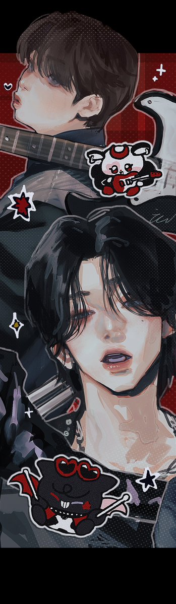 inudazo02's tweet photo. 🏴‍☠️🎸
#ATEEZfanart https://t.co/fOOVRlLXub