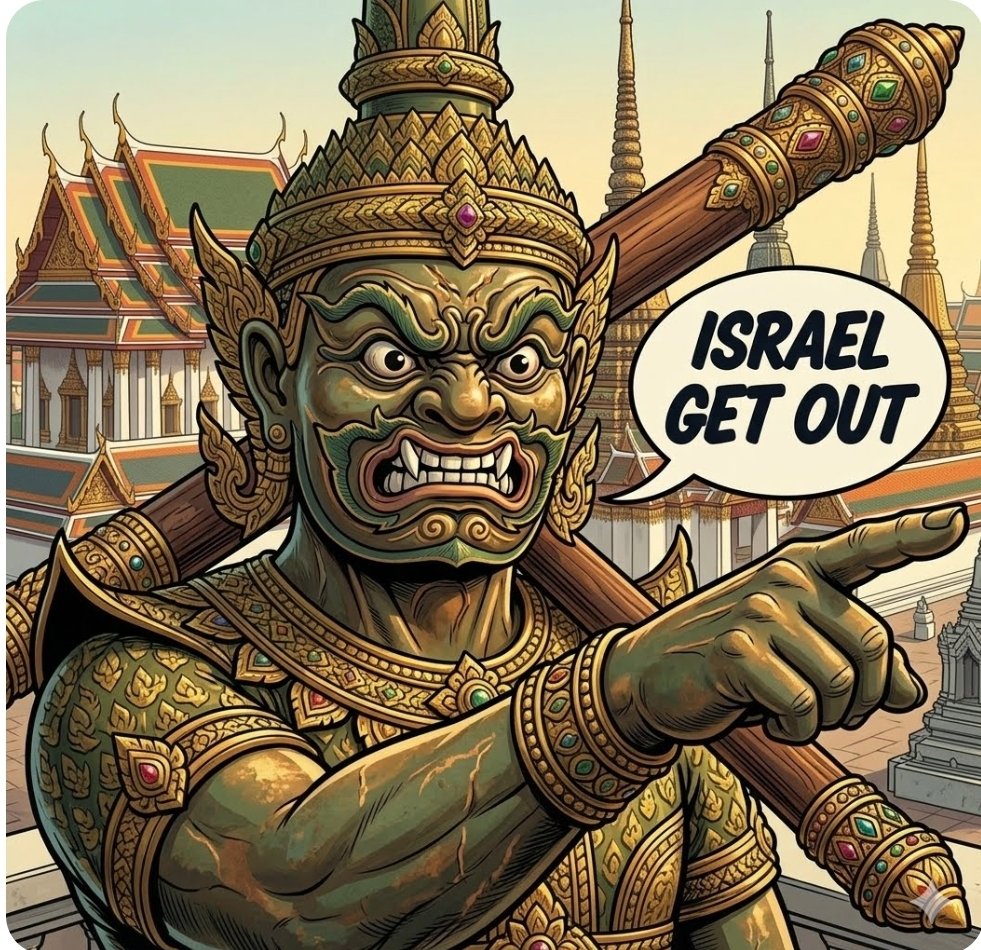 Rawinjiratan's tweet photo. @InsiderWorld_1 #israelinth #israelembassy https://t.co/LHqmtAhkx3