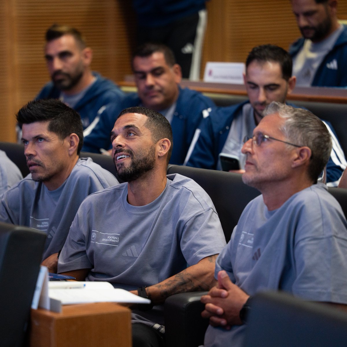 UEFA's tweet photo. 🙌 We're committed to supporting coaches and raising coaching standards across European football.

 Learn more about how we do this here: https://t.co/dkKUqTI9eb https://t.co/55MN9Dazmf