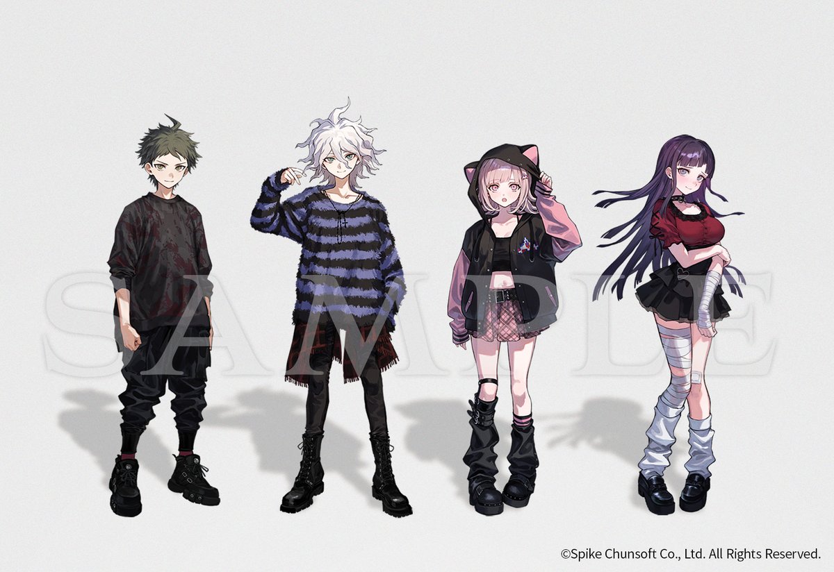 MEPHIST0216's tweet photo. #ダンガンロンパ
「POP UP STORE in SHIBUYA109」のイラストを担当しました！よろしくお願いします！ https://t.co/T8ICsEMq8c