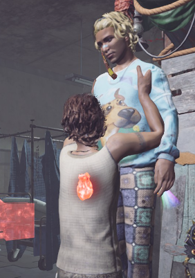 lunatiil's tweet photo. The reason why i call them vanilla &amp; choconato is because of the color of their hair and how it reminds me of icecream flavors~~ ( ˶˘ ³˘)

#RenatoLyra #DeadByDaylight https://t.co/XW313cmbCq